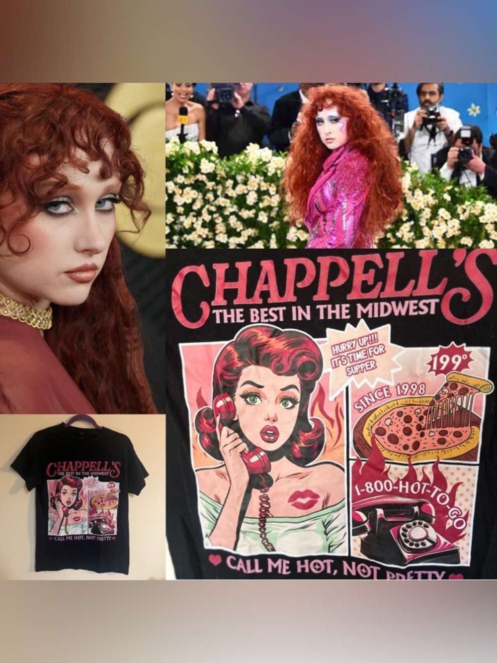 Retro Inspired Chappell Roan HOT TO GO T-shirt